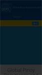Mobile Screenshot of globalpinoyremittance.com
